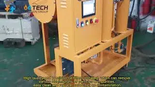FUOOTECH Series PCS Portable Coalescence Separation Oil Filter Machine