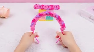 Flower Power Loom Band Hairband Tutorial | Create Beautiful Floral Design
