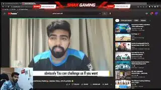snax reaction on STE and soul trash talk in pmwl