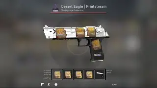 Applying 4x DH14 Fnatic Holo on a Deagle Printstream