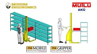 Modsim Ergonomics | Battery Industry : meMOBILE-150 Ergonomic Mobile Mold Handling System