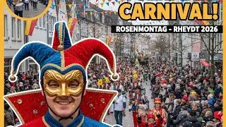 LIVE: Rosenmontag Carnival Parade 2026 | Rheydt, Germany 🎭