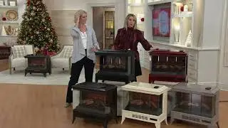 Duraflame Infragen 3D Panoramic Stove Heater with Remote Control on QVC