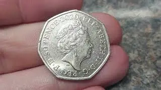 Найдена монета 50 пенсов 2022 года! Проверьте свою сдачу № 1501