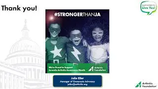 Advocate Training Video: JA Awareness Month