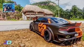 Forza Horizon 5 - Dodge Charger SRT Hellcat Redeye | Thrustmaster T300 RS
