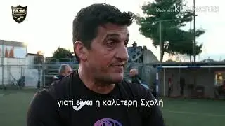 Roberto Navajas: AGA is the best Goalkeepers Academy in Greece!