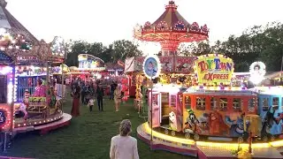 FUN-FAIR BARHAM PARK WEMBLEY SUDBURY LONDON JUNE 2021