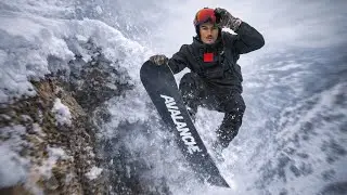 I Almost Wiped Out Snowboarding This…