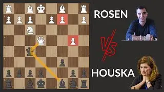 Caro-Kann Two Knights Endgame - Rosen vs. Houska