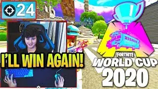 BUGHA REACTS TO WORLD CUP 2 & PROVES HE WILL WIN AGAIN! (Fortnite)