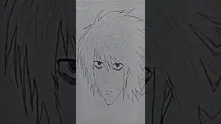 Lawliet drawing tutorial