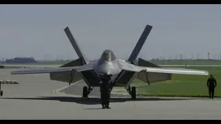 2024 Wings Over Solano Airshow - USAF F-22 Raptor Preflight demo on Saturday