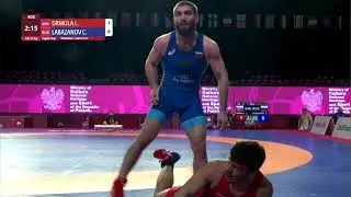 1/8 GR - 72 kg: L. DRMOLA (SVK) v. C. LABAZANOV (RUS)