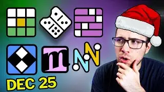 Рождество! Wordle, Connections, Mini Crossword, Strands, Pips & Minute Cryptic - 25 декабря 2025 г.