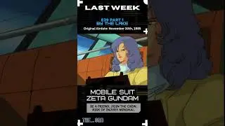 Zeta Gundam E39 Respite #anime #nostalgia #scifi #robot #action #shorts #review #retro
