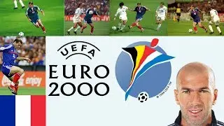 Zinedine Zidane • Euro 2000 • Overall Skills and Performance  • France - HD