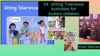 24 Activities to Increase Sitting tolerance for Autism l Fine Motor l Eye hand coordination #autism