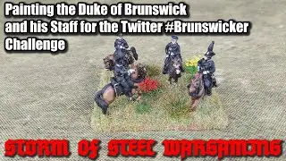 Painting the Duke of Brunswick for the Twitter #Brunswicker Challenge | Storm of Steel Wargaming