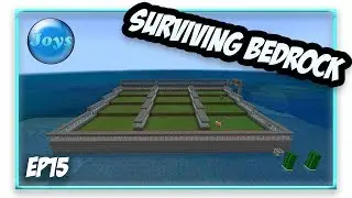 Combo Hostile and Passive Mob Farm!! - Surviving Bedrock SMP EP15