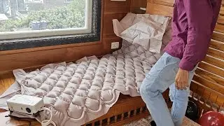 Air bed mattress for patients