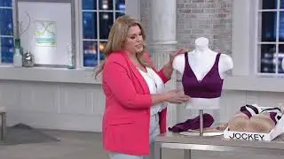 Jockey Forever Fit Wirefree Bra on QVC