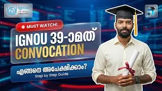 IGNOU 39th Convocation | How to Register? | Step by Step Process Explained #ignoucoaching #learnwise