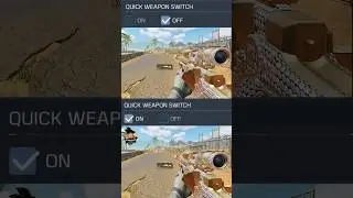 Quick weapon switch on/off #codmtamil #codm #settings #codmobile #callofduty #gaming #shorts