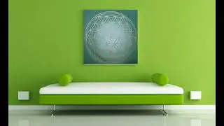 Blume des Lebens 🌍🕉 Energiebilder und wie sie bei dir zu Hause wirkt