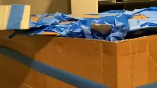 Cardboard ￼ puppet from Fnaf 2