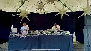 Sebastian Mullaert x Mathew Jonson special collaboration live set at Re:birth 2024