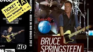 BRUCE SPRINGSTEEN - Live at Rock in Rio 2013 ( 16:9 Widescreen HD )