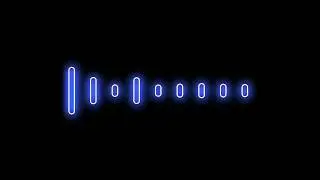 Black Screen Neon Bars HD Effect |   Audio Spectrum For WhatsApp Status | Avee Player Template
