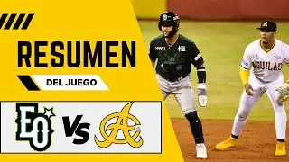 AGUILAS CIBAE&Ntilde;AS VS ESTRELLAS ORIENTALES l RESUMEN DEL JUEGO l LIDOM 2025