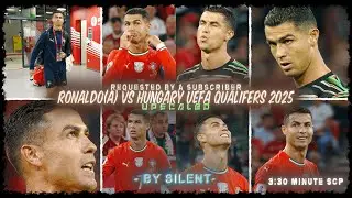 Cristiano Ronaldo(A) Vs Hungary (10/9/2025) | Uefa WC Qualifers | In 4K Upscaled