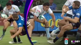 Izaia Perese bump off on Kyle Godwin | Western Force vs NSW Waratahs