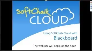 Softchalk Cloud using SCC with Bb