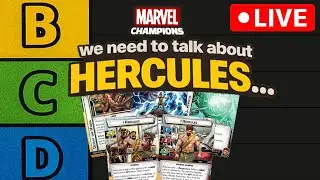 Discussing New Reveals & Ranking Hercules' Cards | Marvel Champions Tier List