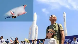 Párizsi Airshow 2025 néhány bemutató repülés