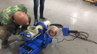 Socket fusion welding machine