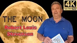 The moon by Robert Louis Stevenson poems Songs Rhymes Best Classic Illustrated subtitles