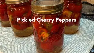 Маринованные вишневые перцы