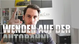Asoziale wenden auf der Autobahn und fahren durch Rettungsgasse zur&uuml;ck | Oli