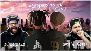 WHAT A COLLAB!! Juice WRLD & Justin Bieber - Wandered To LA (Official Audio) | REACTION!!