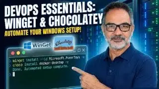O FIM dos Instaladores no Windows? O Segredo do WinGet e Chocolatey e Scoop