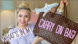 WHAT'S IN MY CARRY ON BAG✈️ | Spring 2015