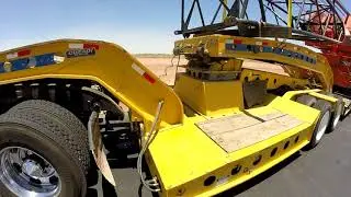 REGRESANDO GRUA P&H 9125 DE MEXICALI A TECATE