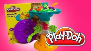 DibusYmas PLAY-DOH Spaghetti and Pasta Factory How to Make PlayDough Pasta Play Doh