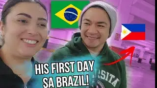 FIRST DAY OF MY FILIPINO HUSBAND IN BRAZIL + ALWAYS HAPPEN THIS! #filipinohusband