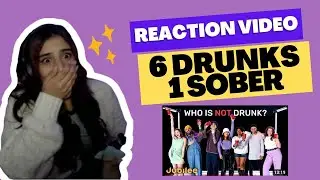 6 DRUNKS 1 SOBER - ODD ONE OUT REACTION VIDEO | BAMBIXCHAN